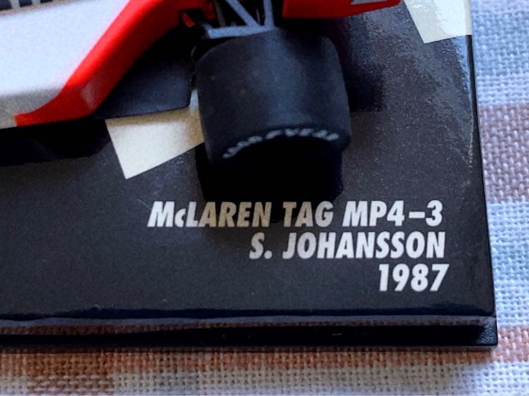 ミニチャンプス 1/43 マクラーレン・TAGポルシェ MP4/3 ヨハンソン