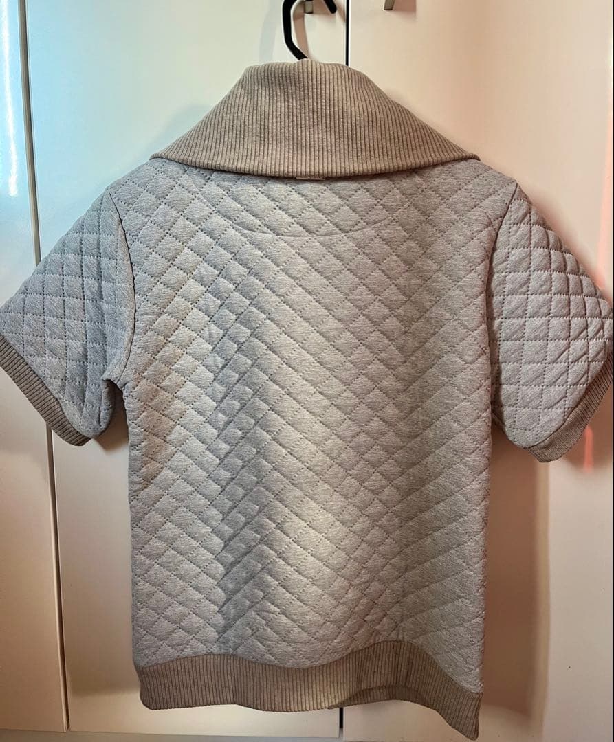 Heal Creek キルティングショートスリーブジャケット グレー 新品