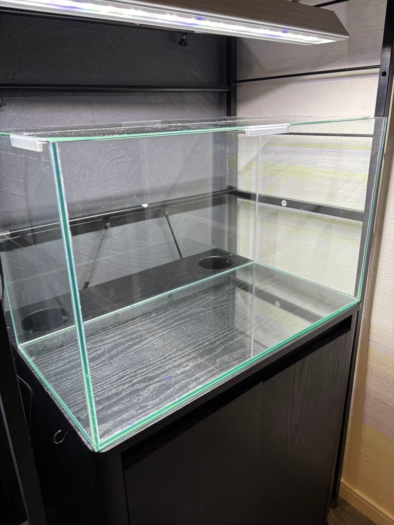 60センチガラス水槽セット‼️アクロLEDライト、水草CO2ジェネレーター付き‼️