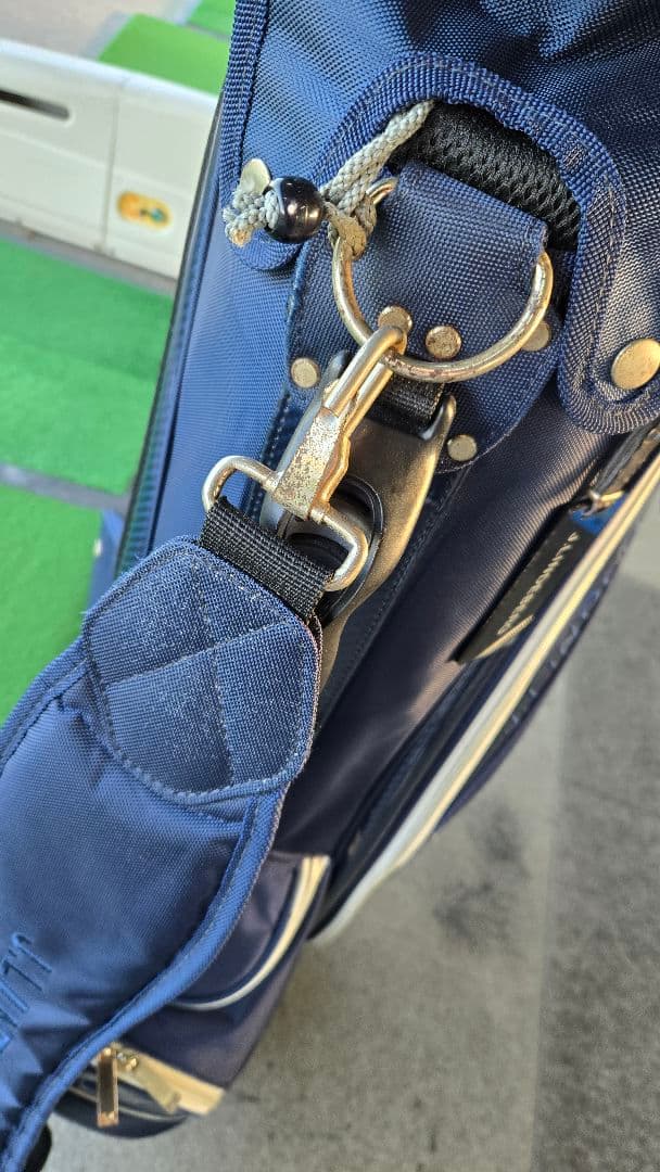 JLINDBERG スタンド式ゴルフバッグ ネイビー