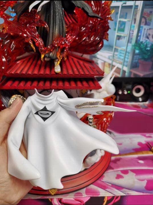 BLEACH 黒衣少年図   山本元柳齋重國ガレージキット ガレキ スタチュー②