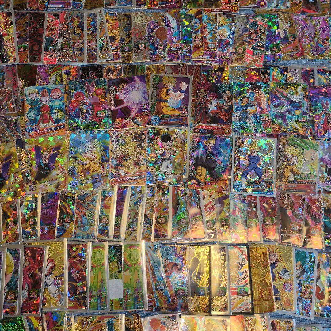 スーパードラゴンボールヒーローズP、CP、SR約400枚+レア、コモンまとめ売り