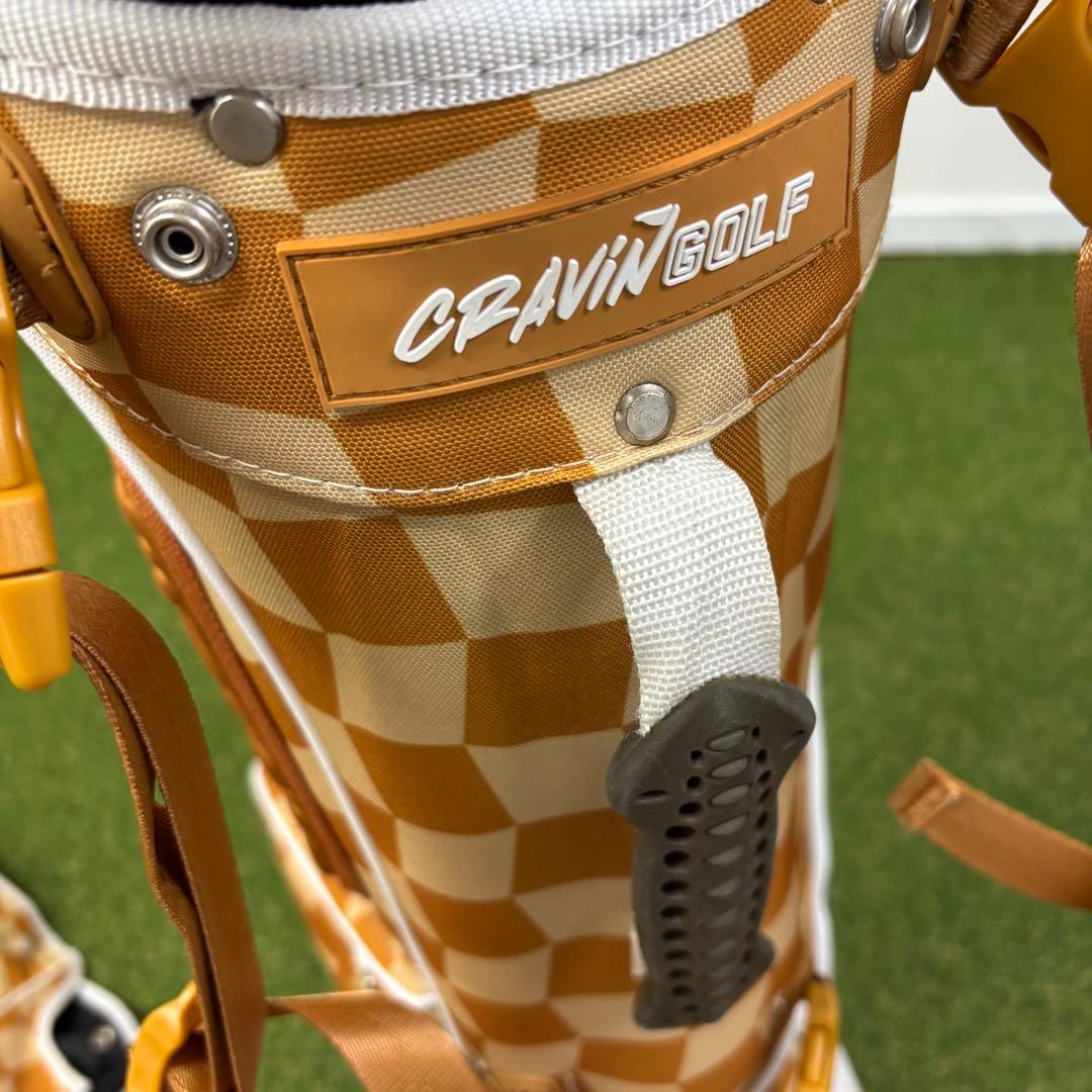 【即日発送 美品】CRAVIN GOLF スタンド式 レディースキャディバッグ