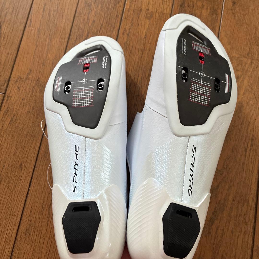Shimano S-PHYRE ホワイトシューズ