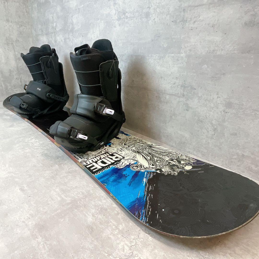 RIDE HIGHLIFE 155cm メンズ スノーボード セット