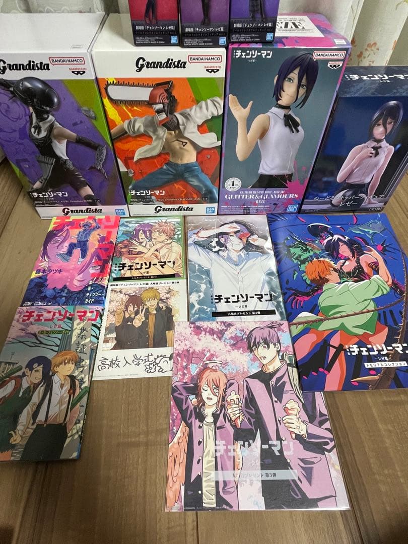 チェンソーマン　レゼ篇　プライズ　フィギュア　映画特典　コンプセット　14点