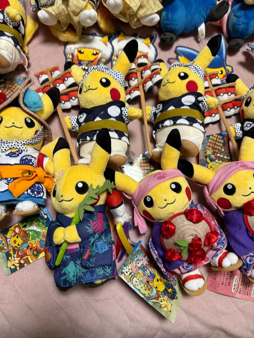 ピカチュウ ぬいぐるみ セット 和風衣装