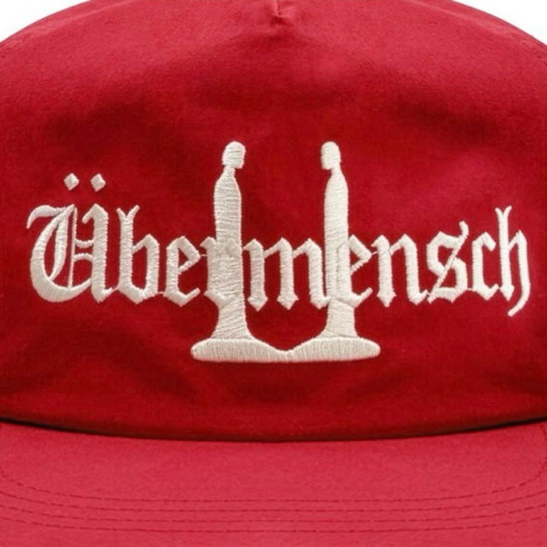 G-DRAGON ジヨン メンシプ ÜBERMENSCH CAP バーガンディー