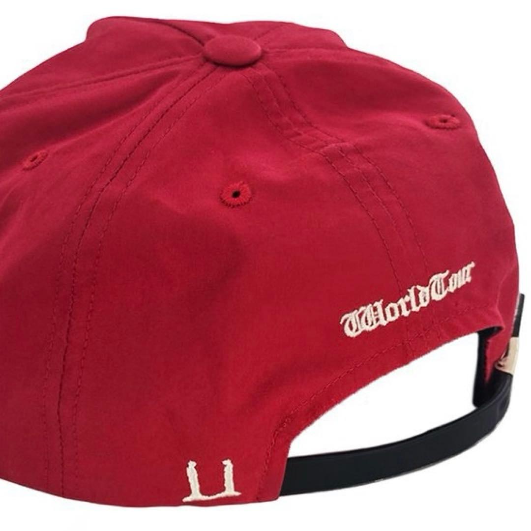 G-DRAGON ジヨン メンシプ ÜBERMENSCH CAP バーガンディー