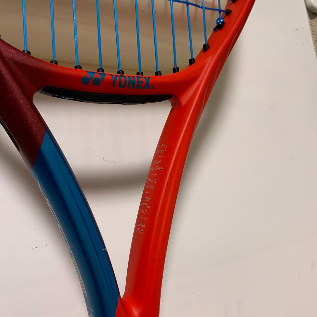 YONEX VCORE100 テニスラケット グリップサイズG2　②