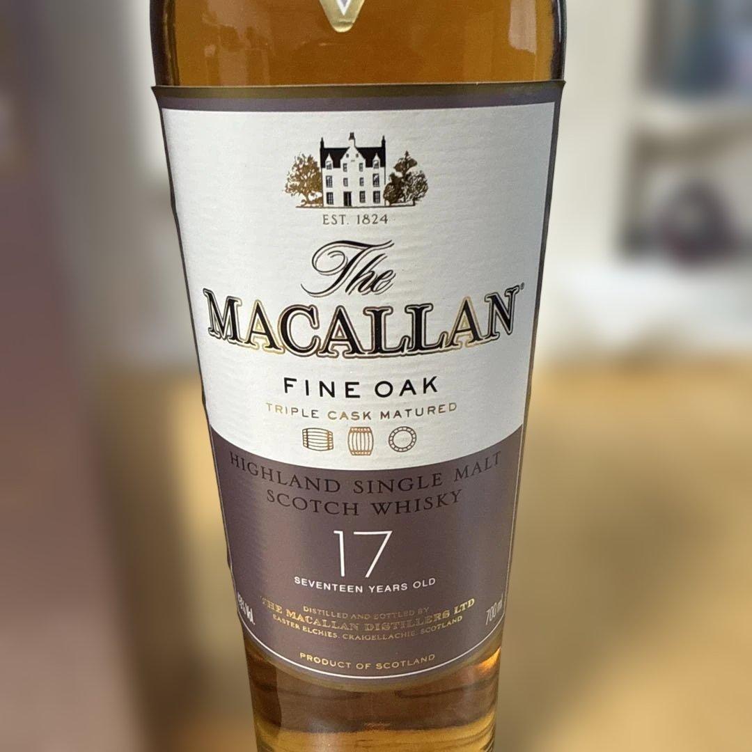 【終売激レア】ザマッカラン　ファインオーク12年、17年　2本セット