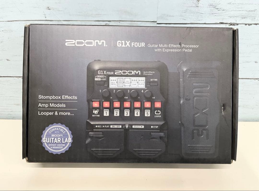 ZOOM G1X FOUR ギターエフェクター