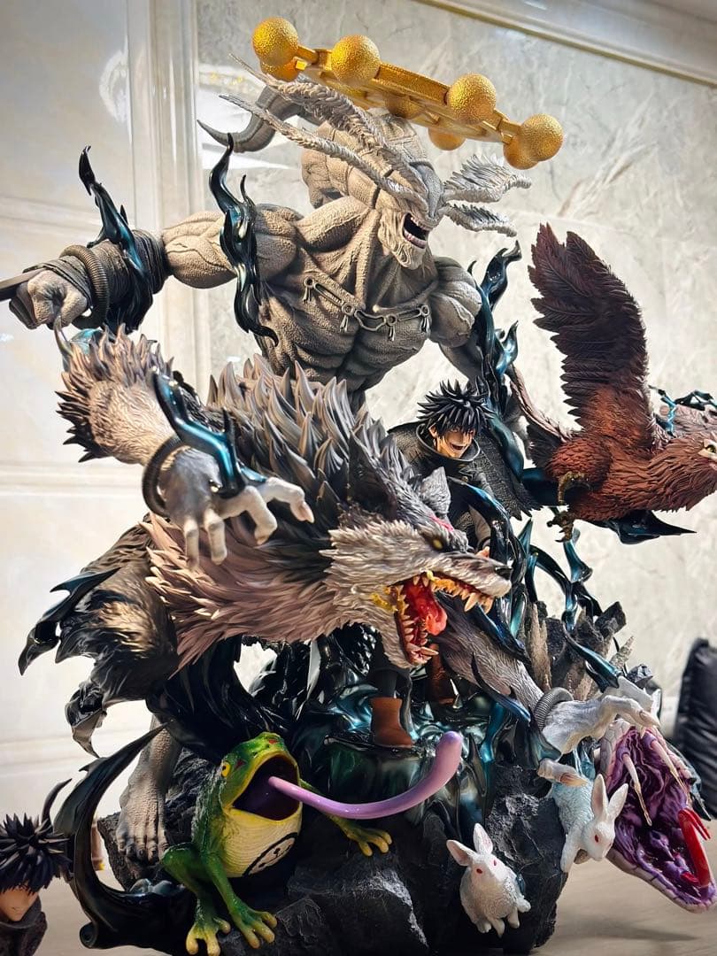 呪術廻戦　十種影法術伏黒恵　魔虚羅　ガレージキッド　フィギュア　完成品