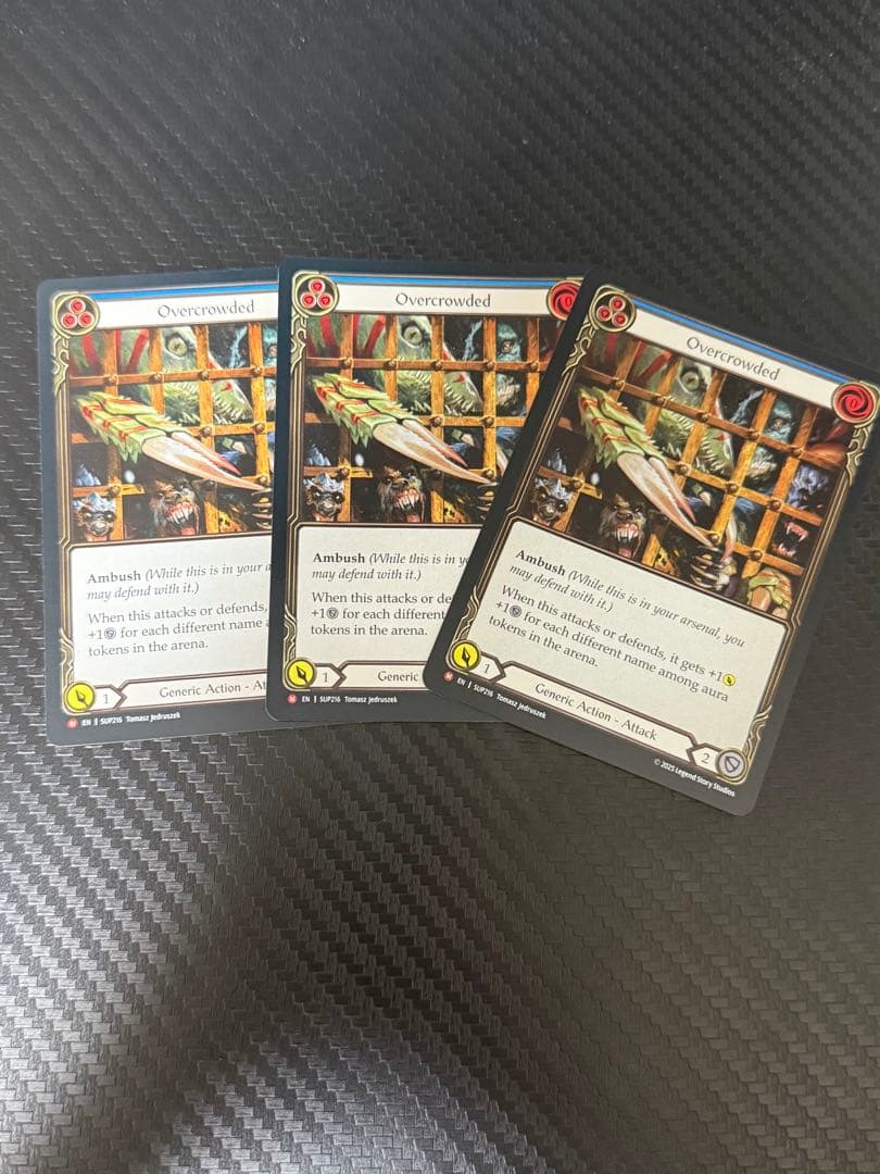 大混雑 / Overcrowded 3枚セット 英語　NF ②