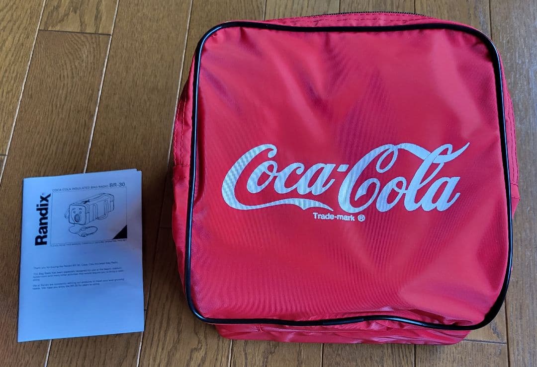 【1980年代】コカ・コーラ  ヴィンテージ  ラジオ内蔵  クーラーバッグ