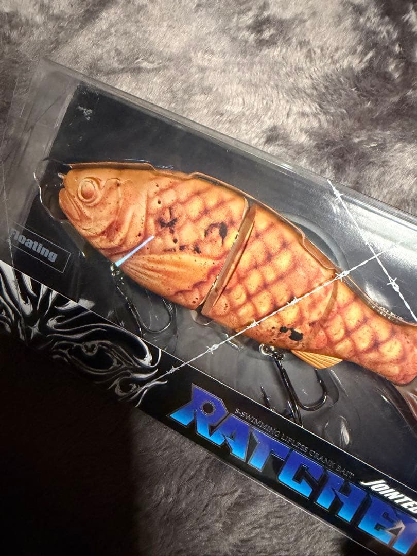 新品未使用 ガンクラフト ラチェット184 限定 たい焼きカラー