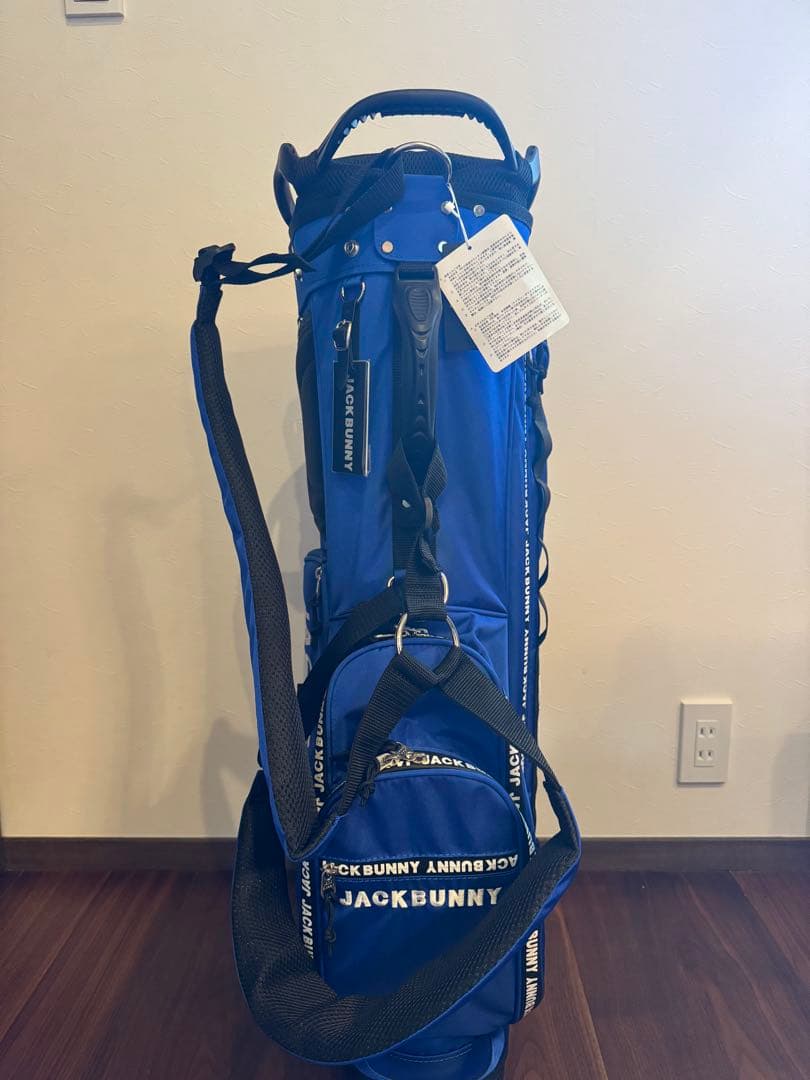 JACK BUNNY キャディバッグ 青
