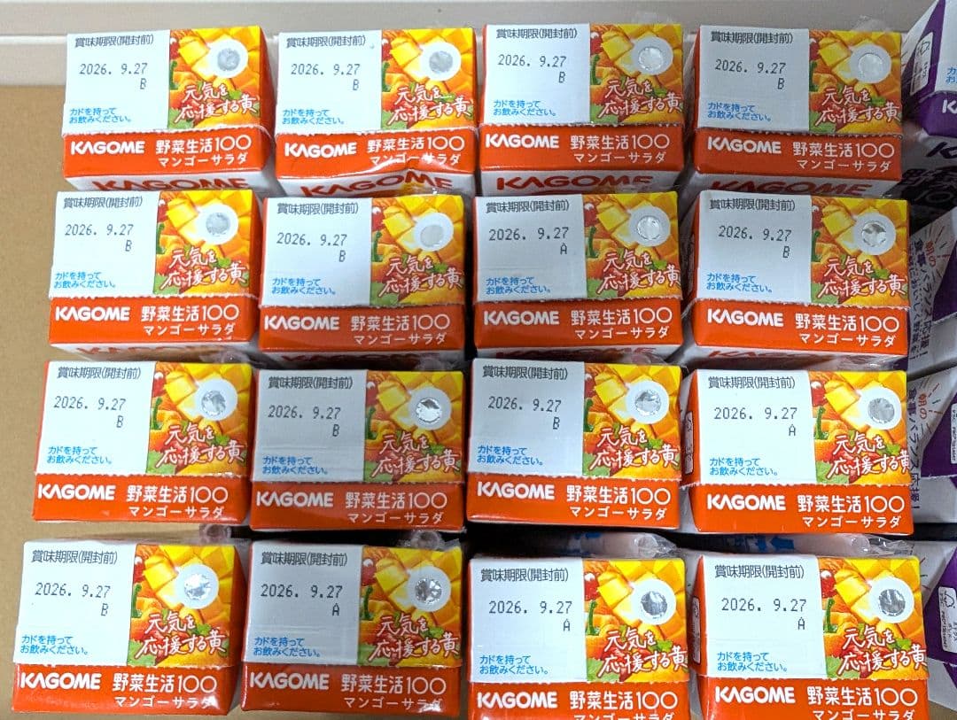 KAGOME　野菜生活100 3種類　96本