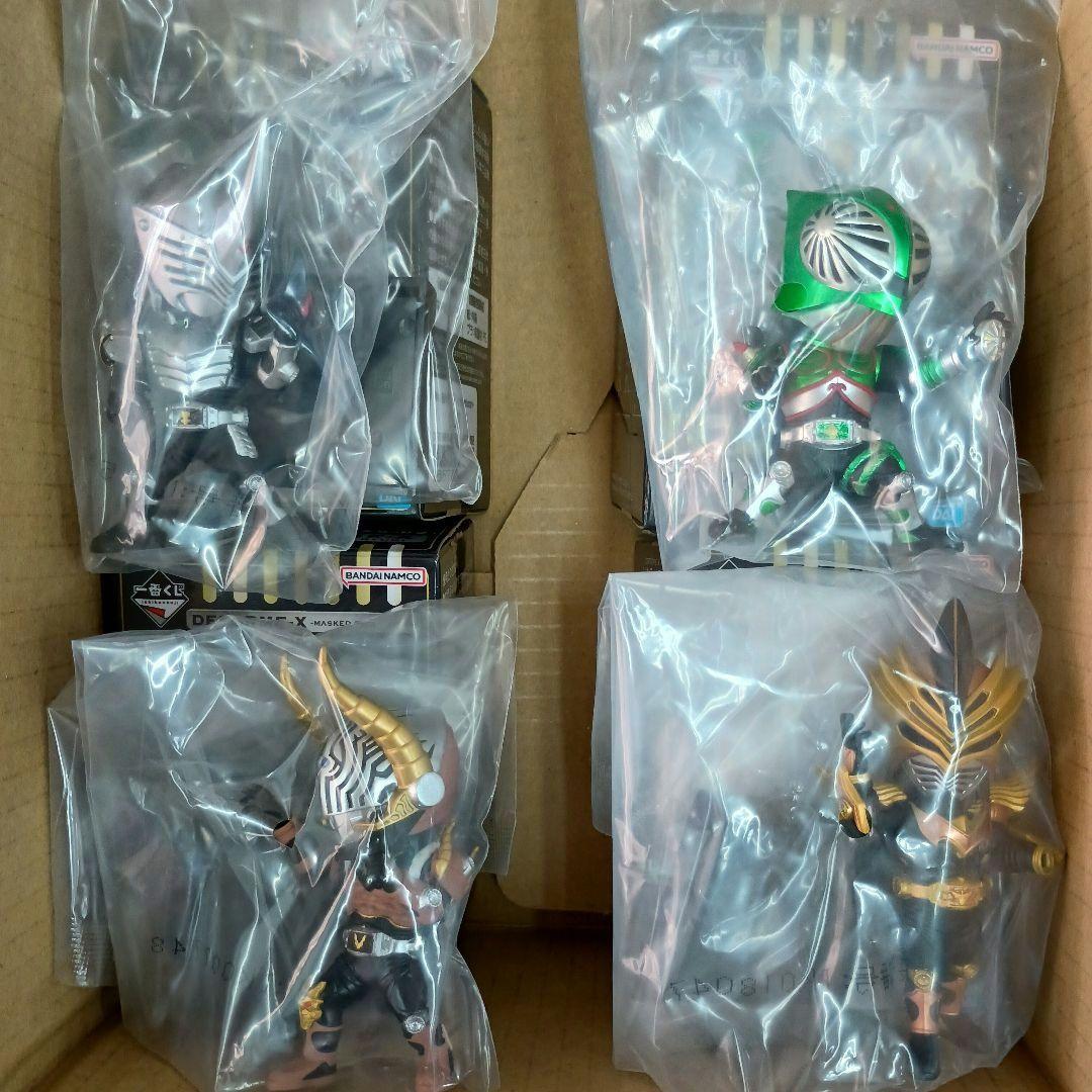 DEFORME-X -仮面ライダー龍騎- 野望 C賞　4体セット