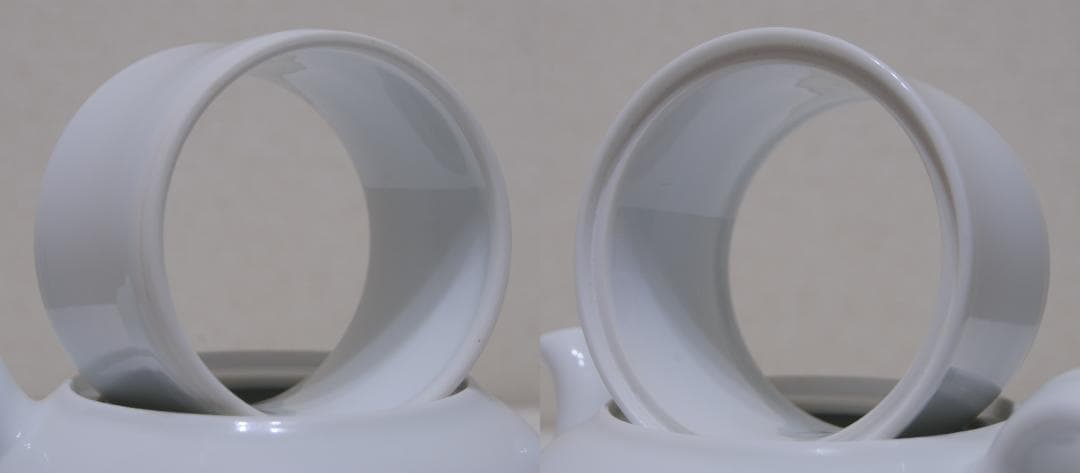 中村清六　コーヒー ポット　高麗庵　白磁　茶器　急須　水注