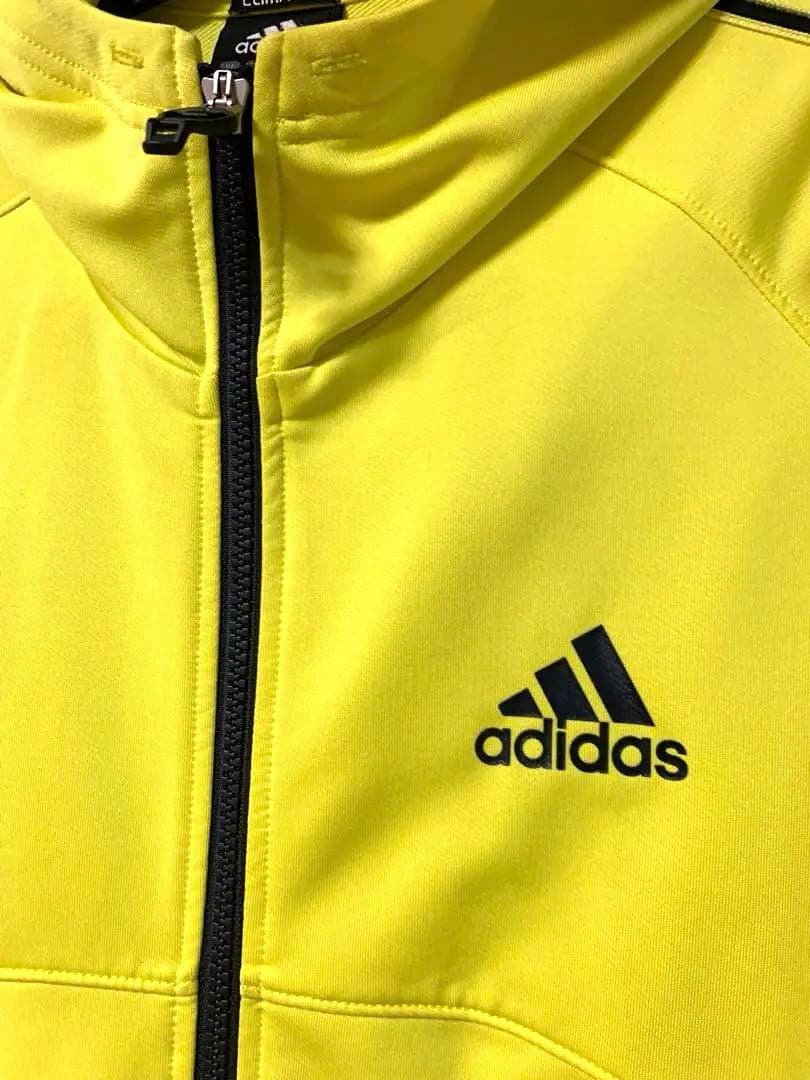adidas ショッキングイエロー ジャージ トラック トップ 蛍光 黄色