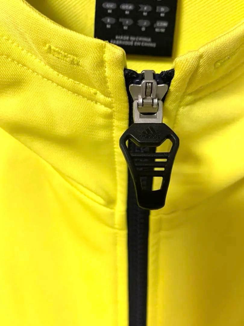 adidas ショッキングイエロー ジャージ トラック トップ 蛍光 黄色