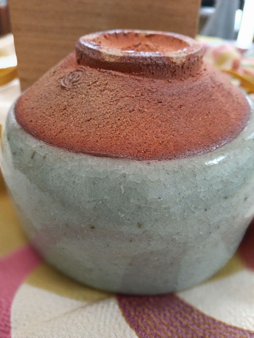 清水卯一　人間国宝　京焼　青磁　　茶碗　茶道具
