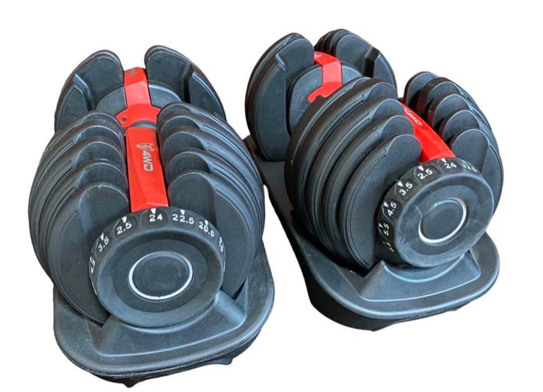 可変式ダンベル 24㎏　②個目