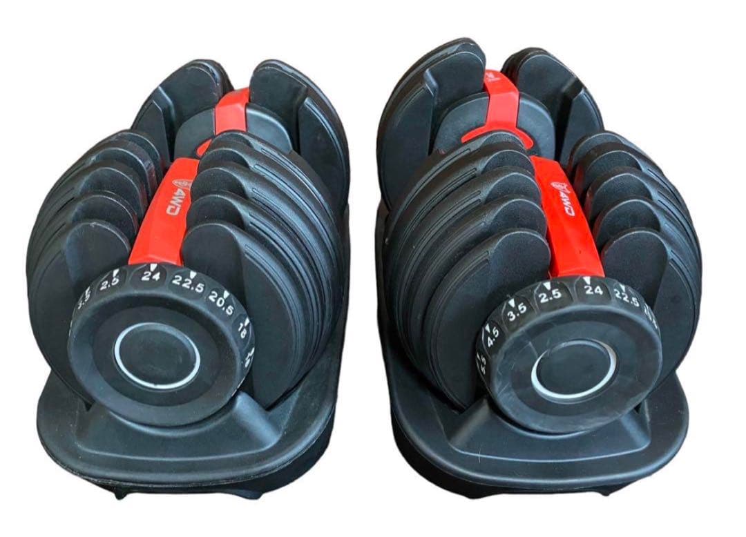 可変式ダンベル 24㎏　②個目