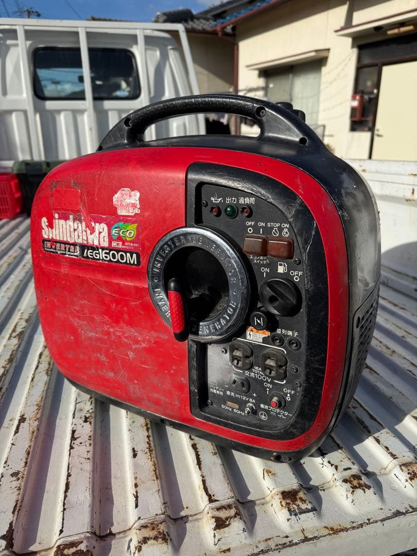 新ダイワ　インバーター発電機　IEG-1600M 発電機　ジャンク品　手渡し