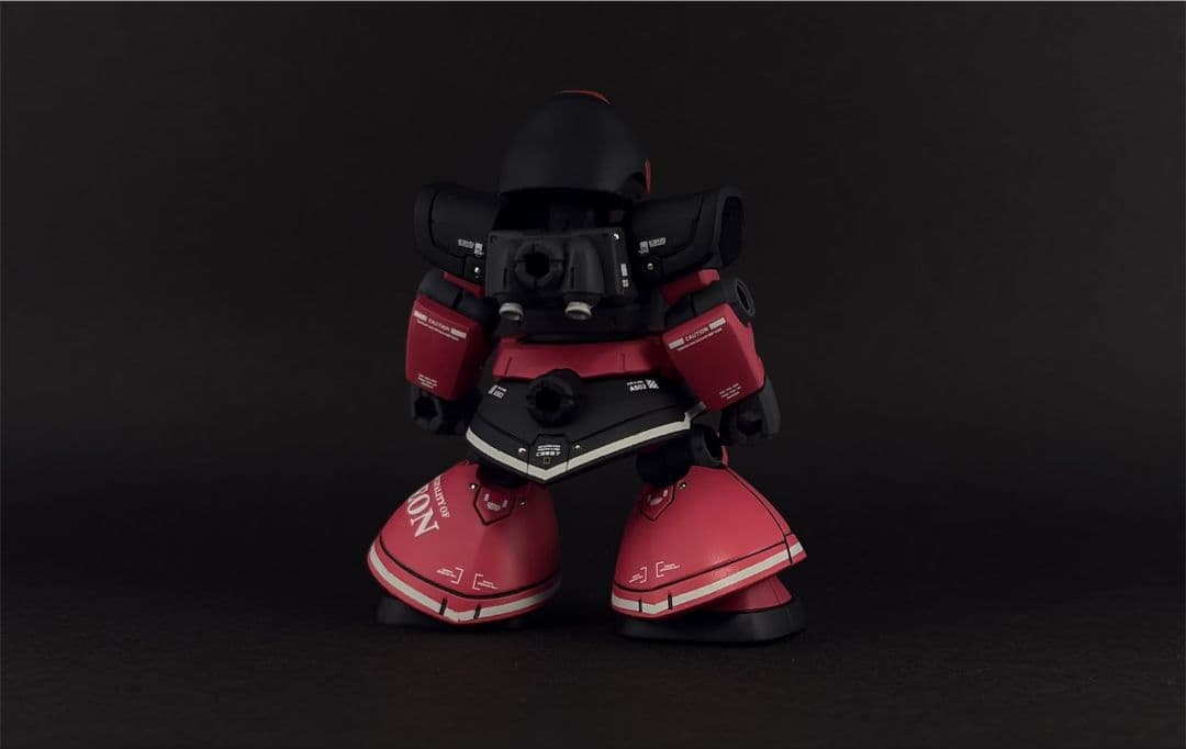 あ*げ様 モビルスーツアンサンブル ドム(シャア専用) 全塗装 完成品