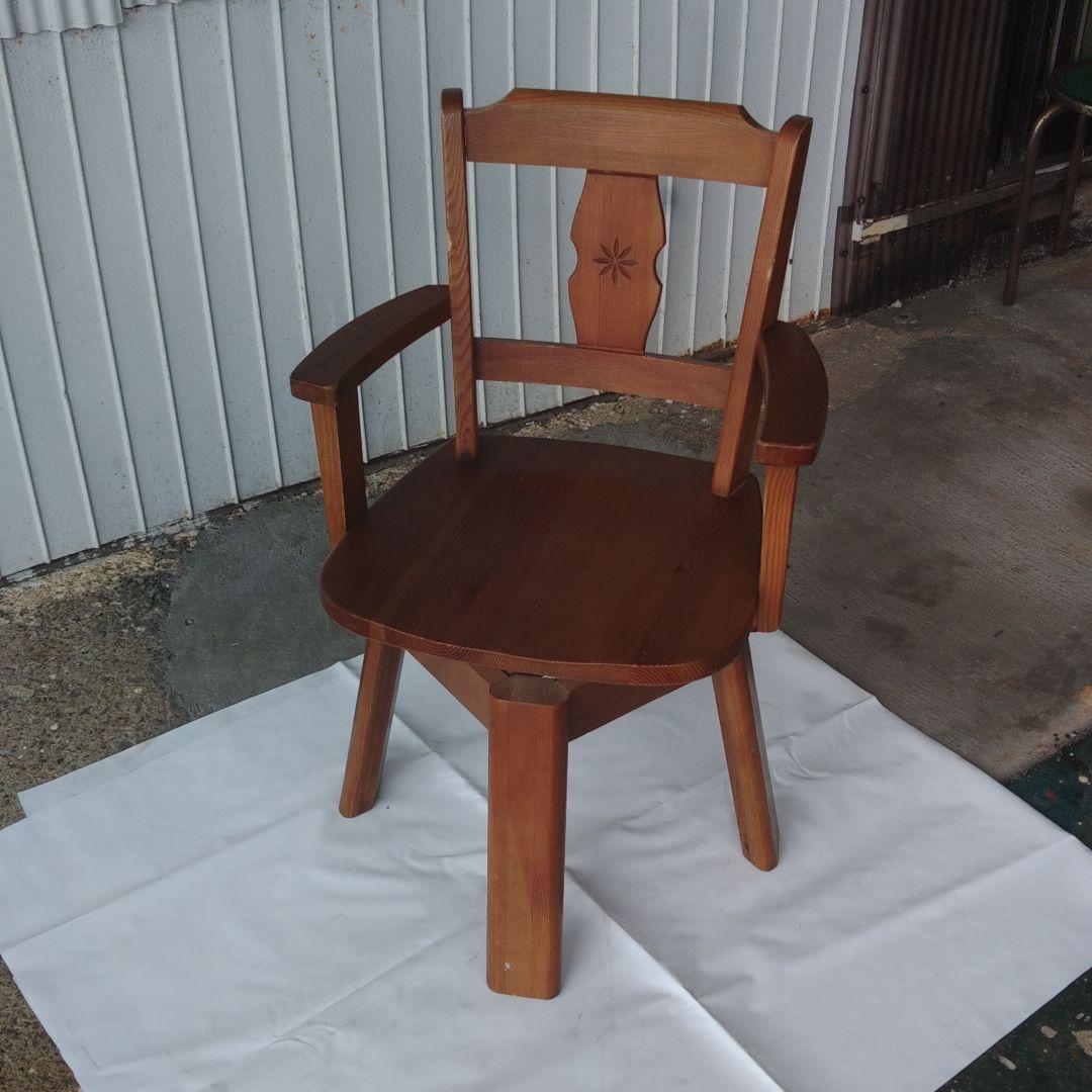 木製格子　360度回転可能