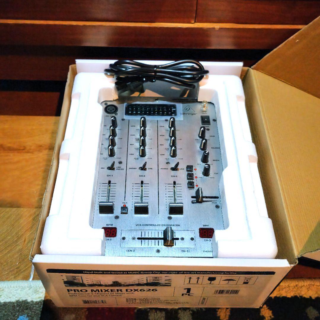 【新品 未使用】 Behringer DX626 DJミキサー ベリンガー