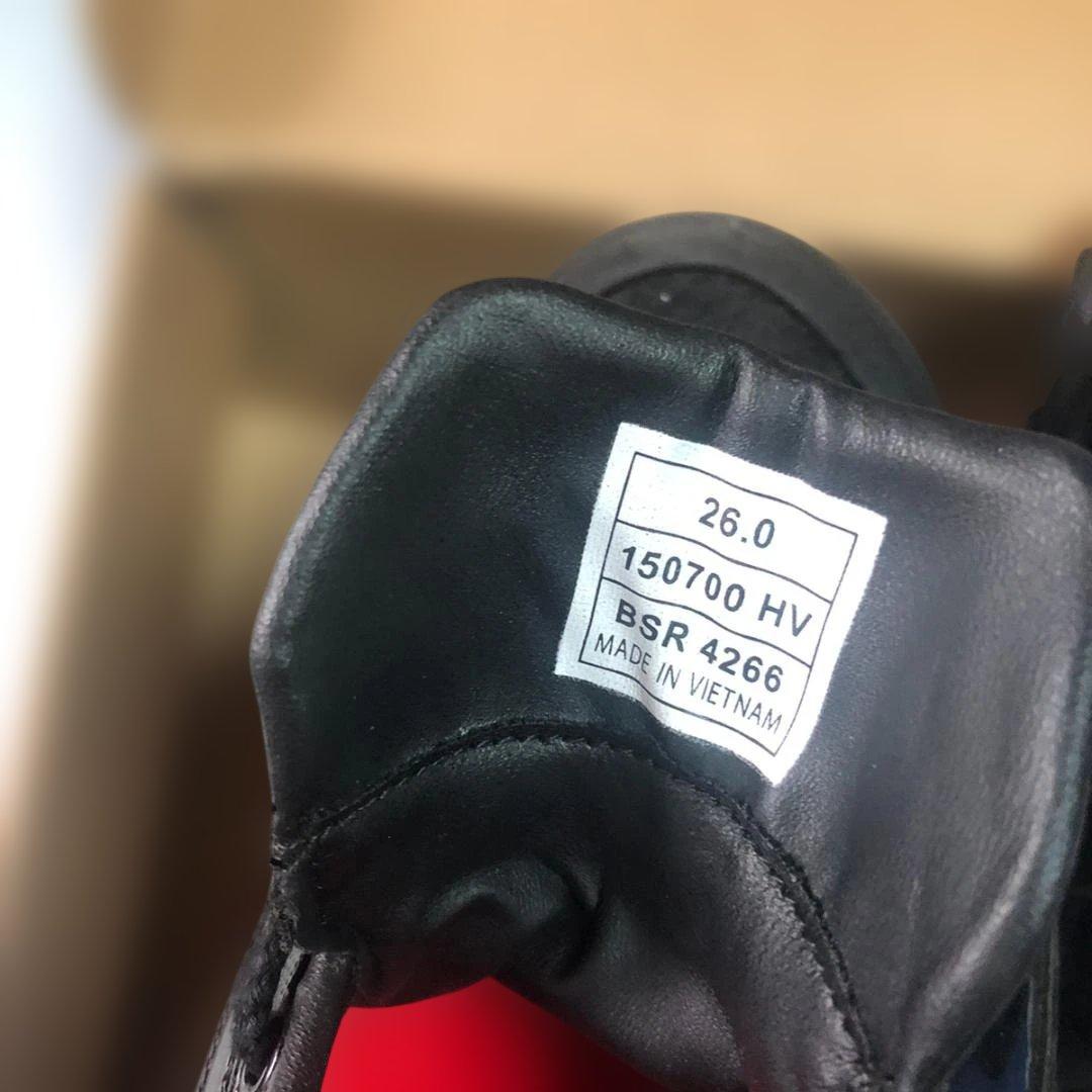 ◆419◆【新品】ZETT 黒 スパイクシューズ 26.0㎝　Pカバー付き