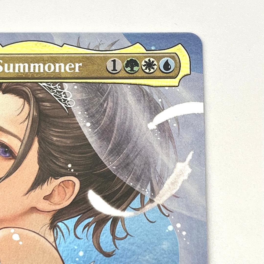 大召喚士、ユウナ　FOIL 英語　プロモ　MTG