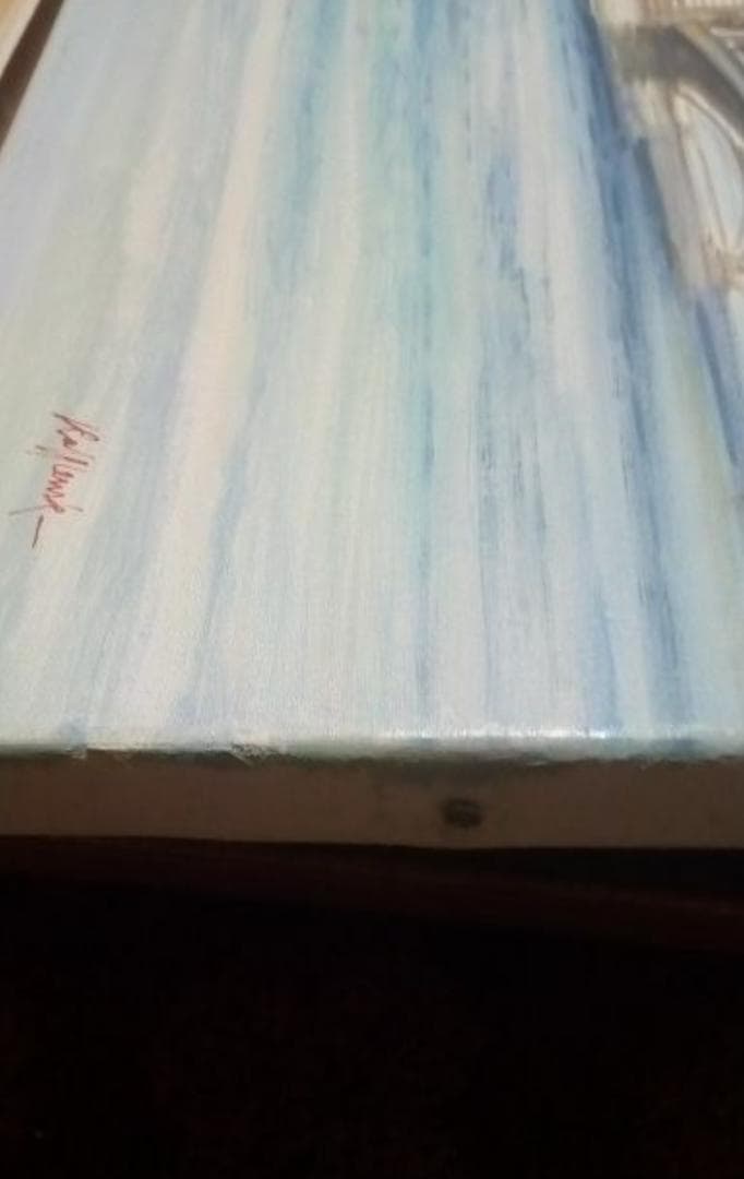 ラフルスキー　パリのアレクサンドル3世橋6F油彩真作ebayで120万円