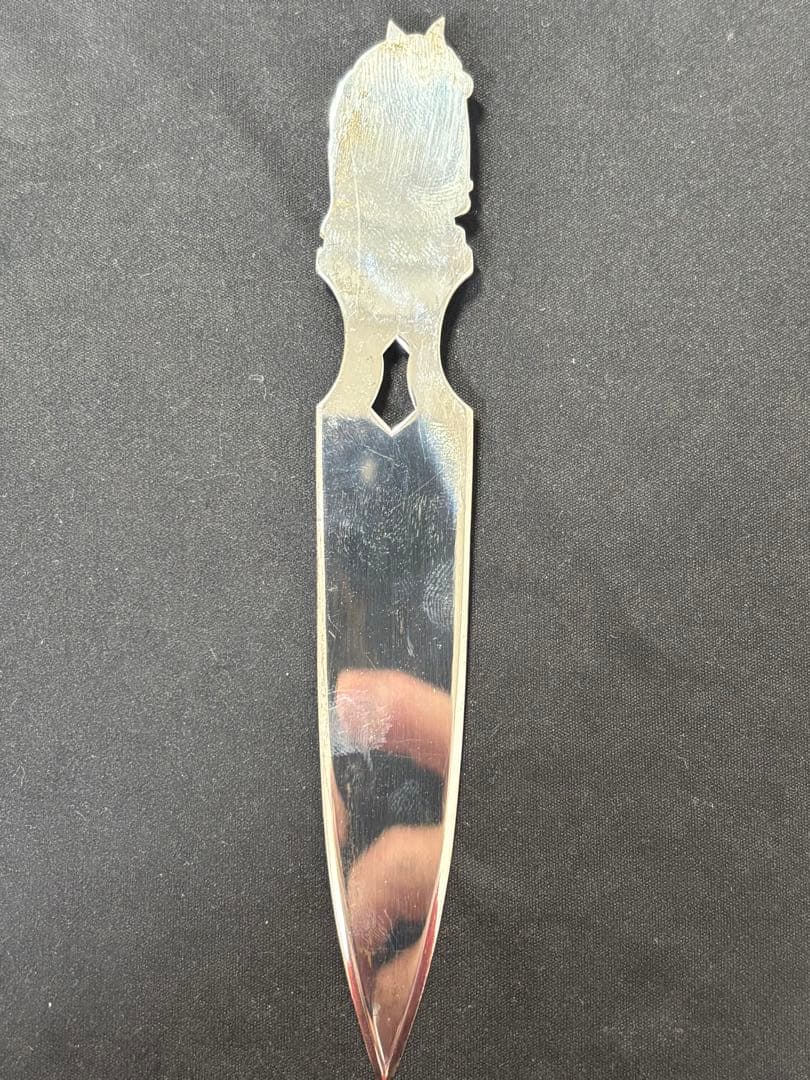 【Sv900】31.5g！銀製ペーパーナイフ。silver900刻印有り！箱付き