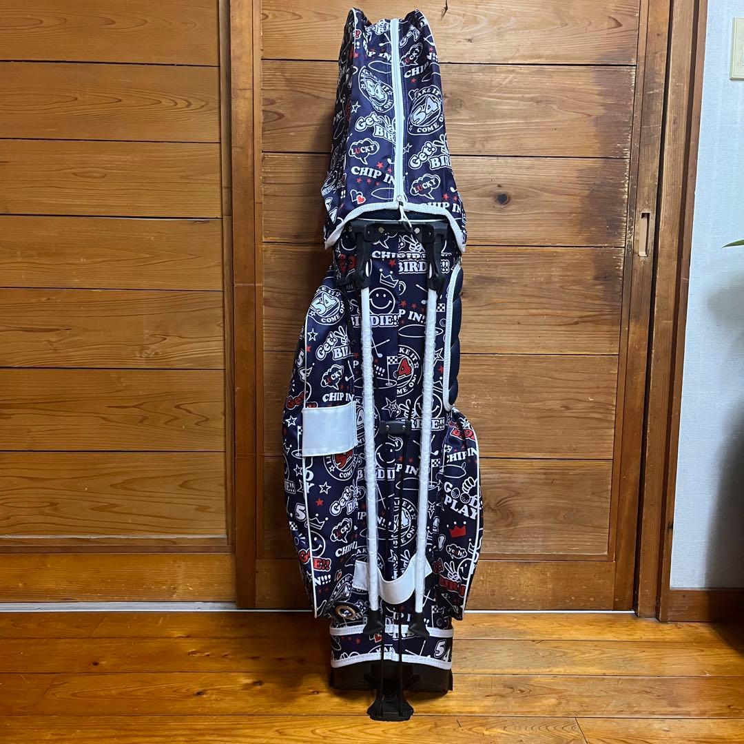 WINWIN STYLE スタンドキャディーバッグ スマイリーデザイン ゴルフ