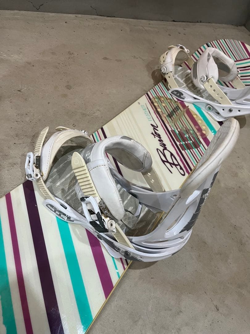 BURTON FEATHER 144㎝　3点セット　即日発送可能