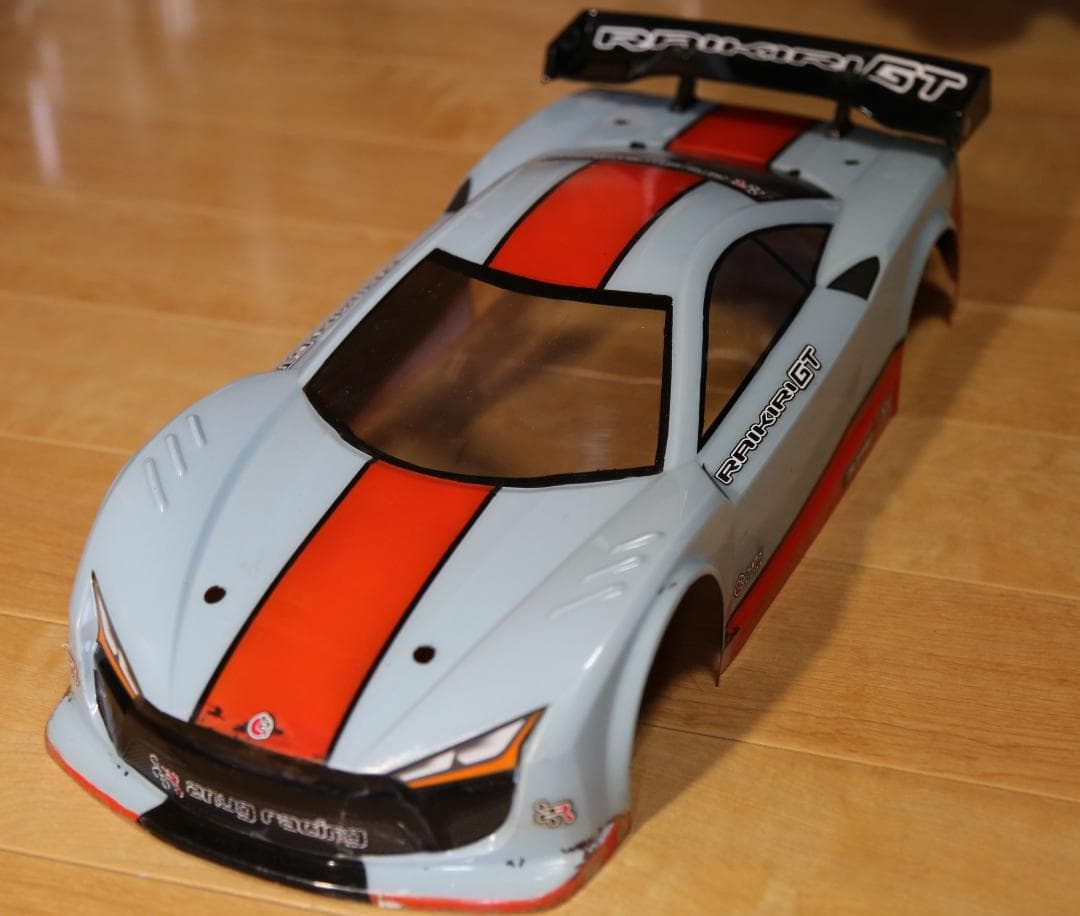 タミヤ TRF419XR 　タイヤ、ライキリボディ他付き　走行僅か品　完成車