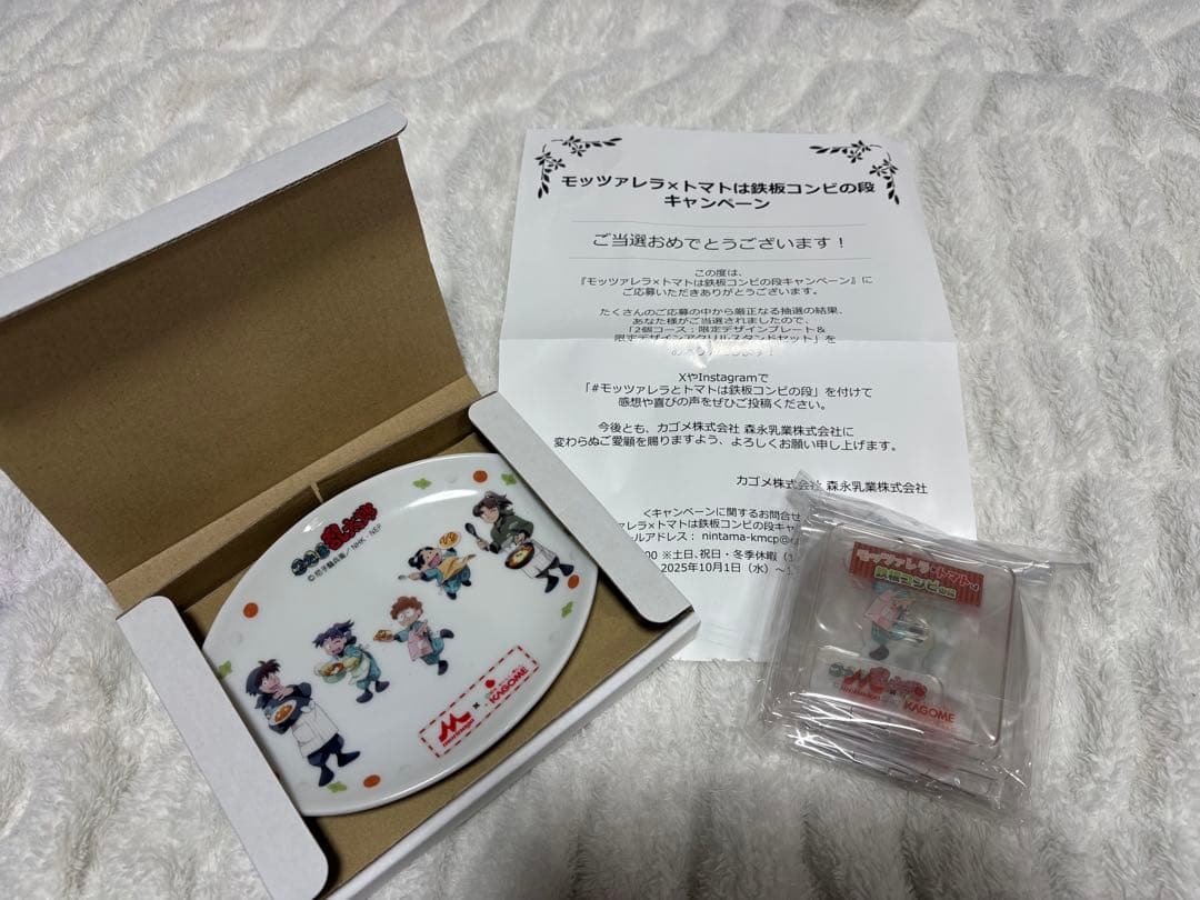 忍たま乱太郎　当選品　限定デザインプレート＆アクリルスタンドセット