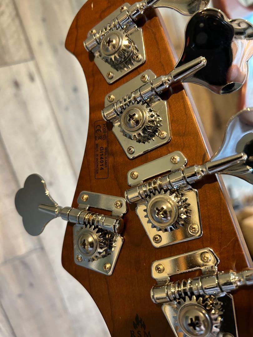 bacchus WL5-ASH BLACK 5弦 ジャズベ