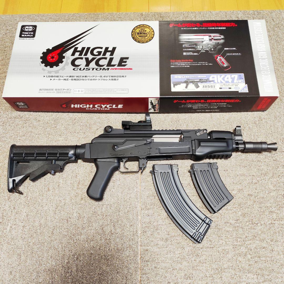 東京マルイ AK47 HC 電動ガン ドットサイト付