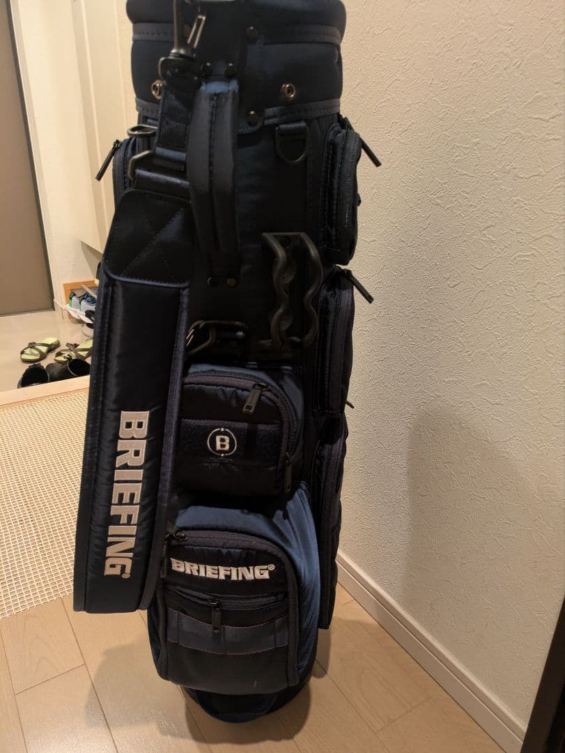 BRIEFING ゴルフバッグ CR-6ネイビー　軽量　ブリーフィング