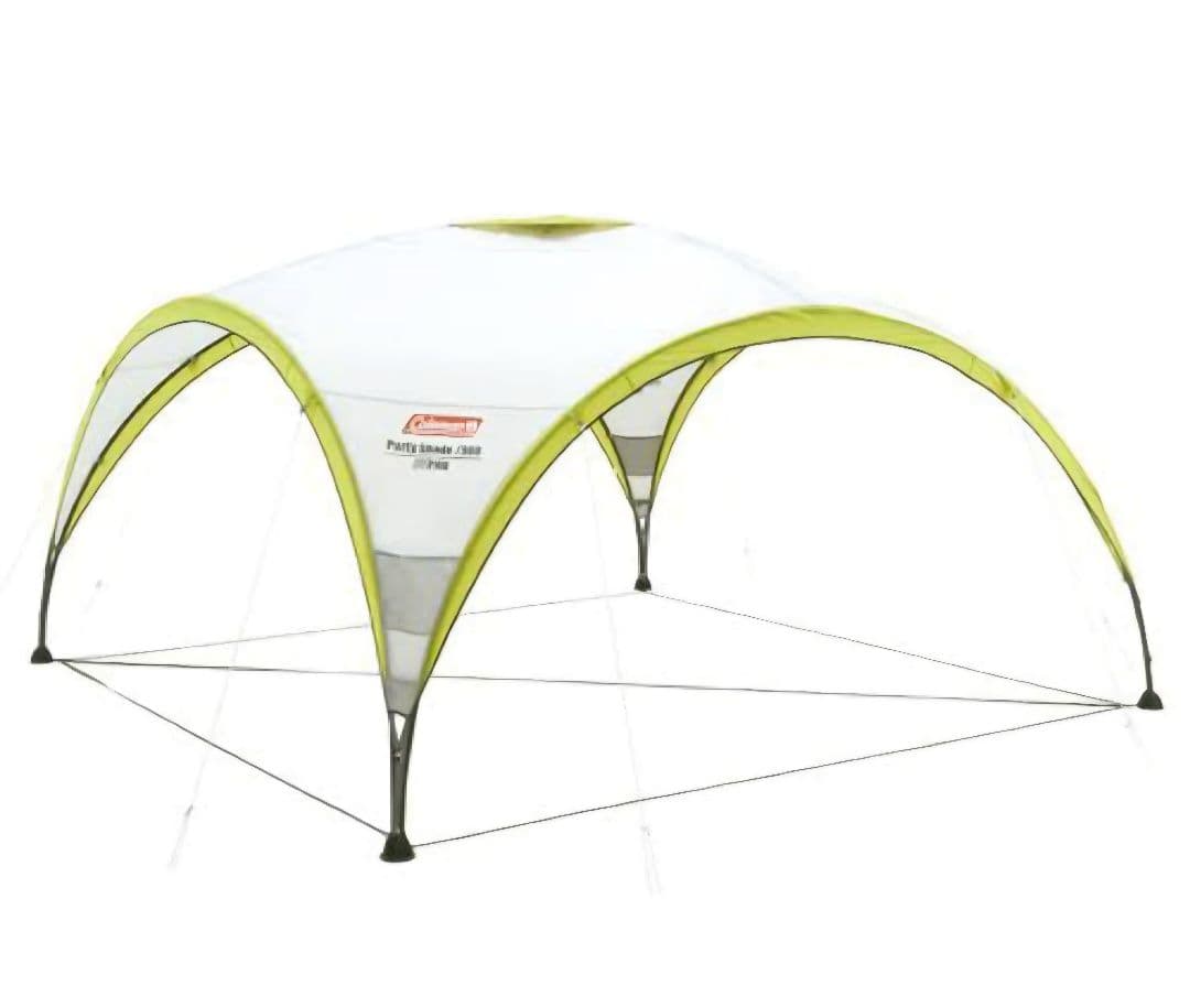 美品　Coleman PARTY SHADE 360 LIME GREEN