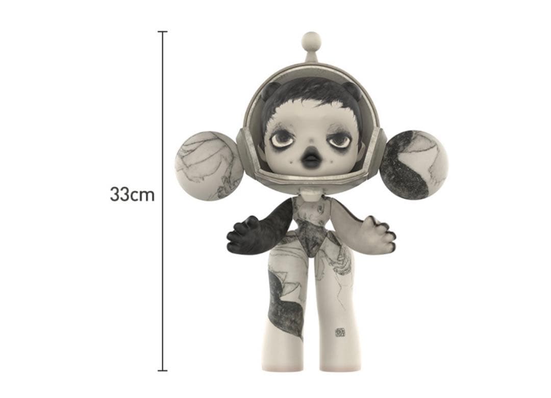 POPMART α SKULLPANDA 400% Egon Schiele