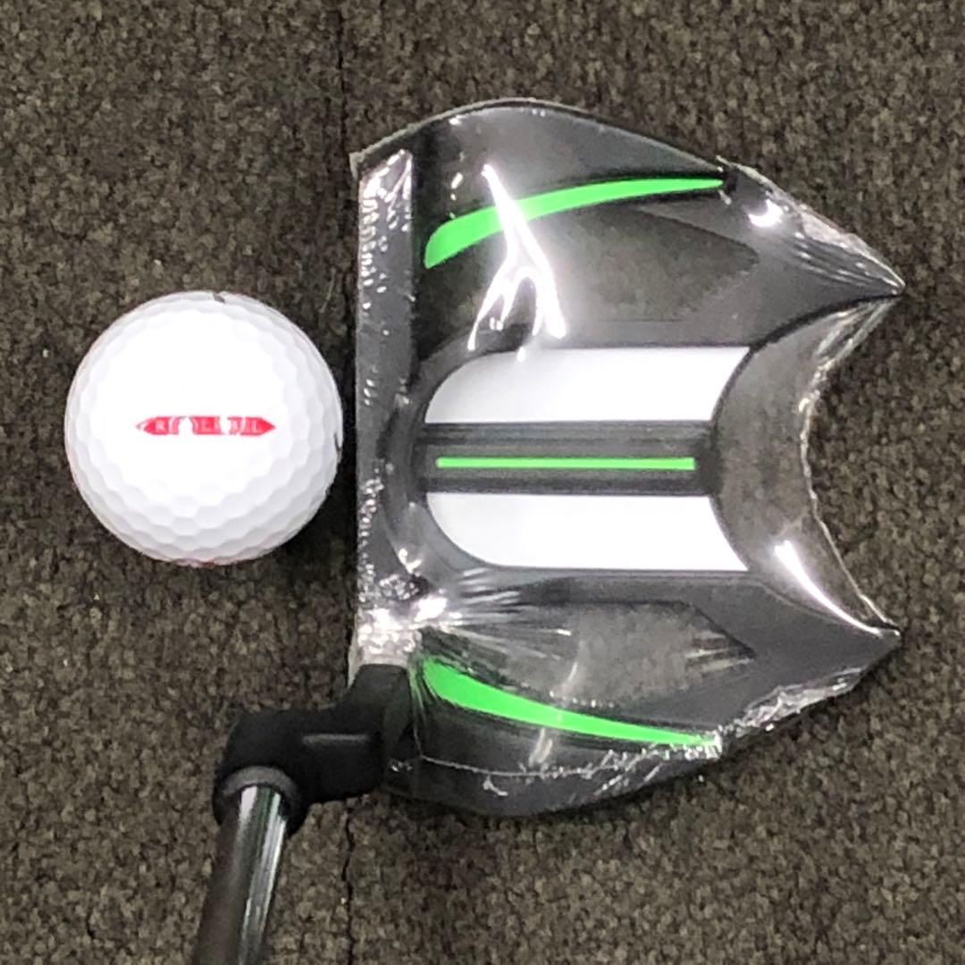 【新品】爆安☆極太グリップと大型ヘッドの安定感抜群のカッコいいダイナミクスパター