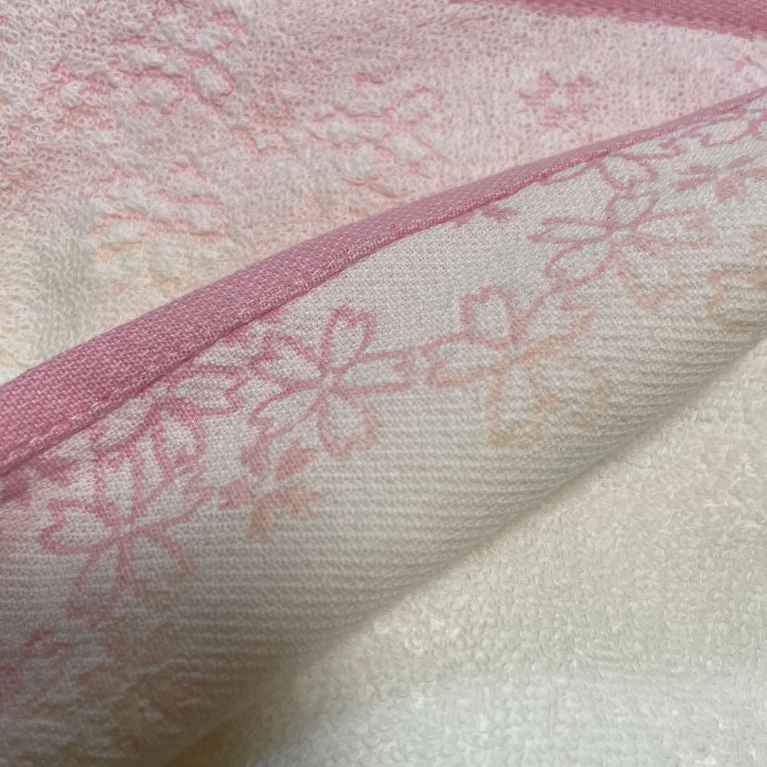 新品今治ハンドタオルハンカチ50枚セット　桜柄 綿100% 日本製　34×75