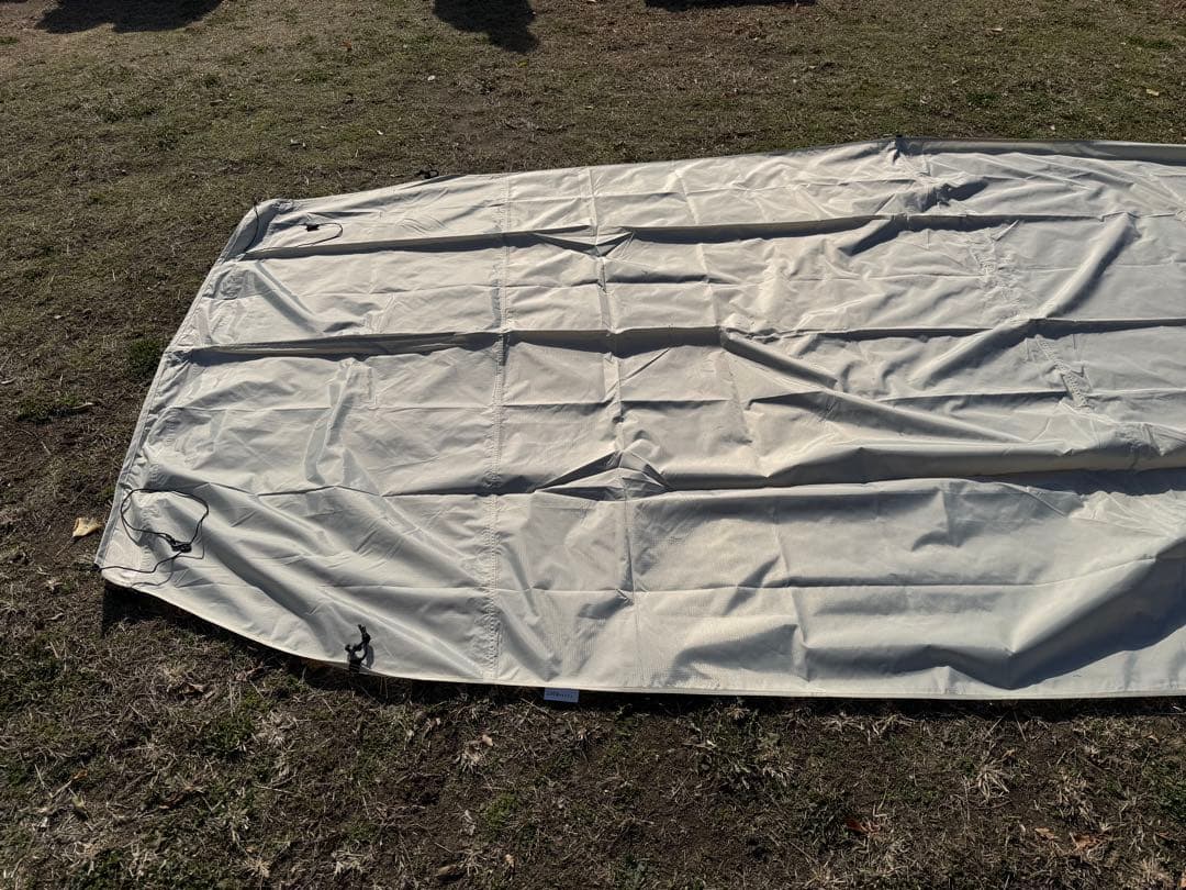 ＊①スノーピーク　パーフェクトランドロック　アイボリー