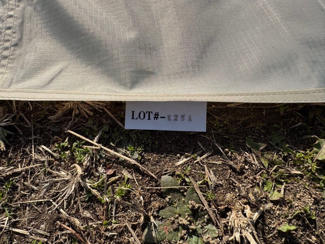 ＊①スノーピーク　パーフェクトランドロック　アイボリー